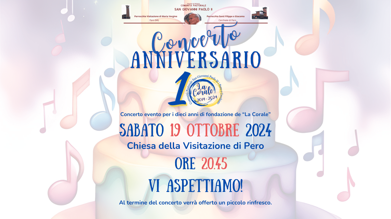 Concerto Annivarsario Corale 2024